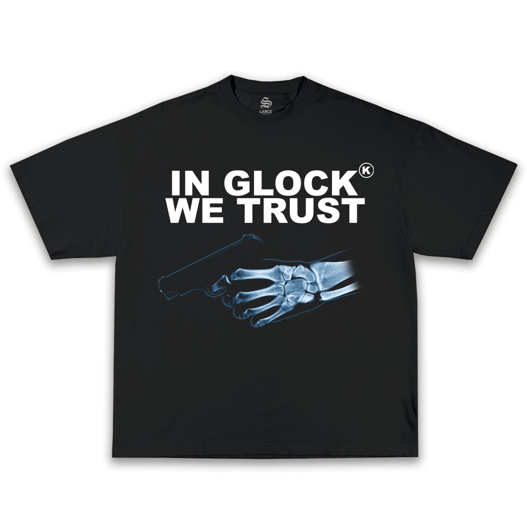 IN GLOCK WE TRUST OVERSIZE TEE