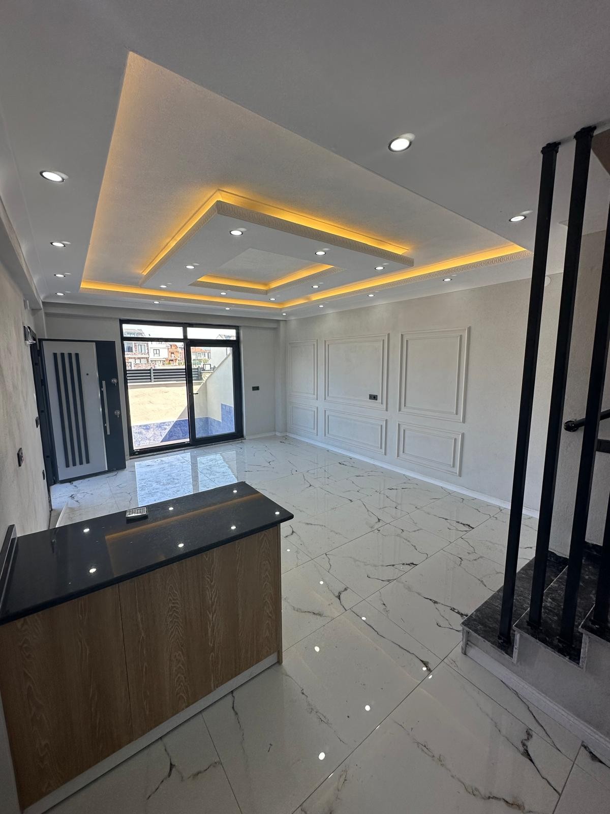 ALAÇATI TAŞ KONSEPT, DENİZE 50M-MANZARALI(3.PARSEL), HAVUZLU, GENİŞ BAHÇE ALANLI, F/P 4+1 TRİPLEKS VİLLA! KOCAALİ ALANDERE MH