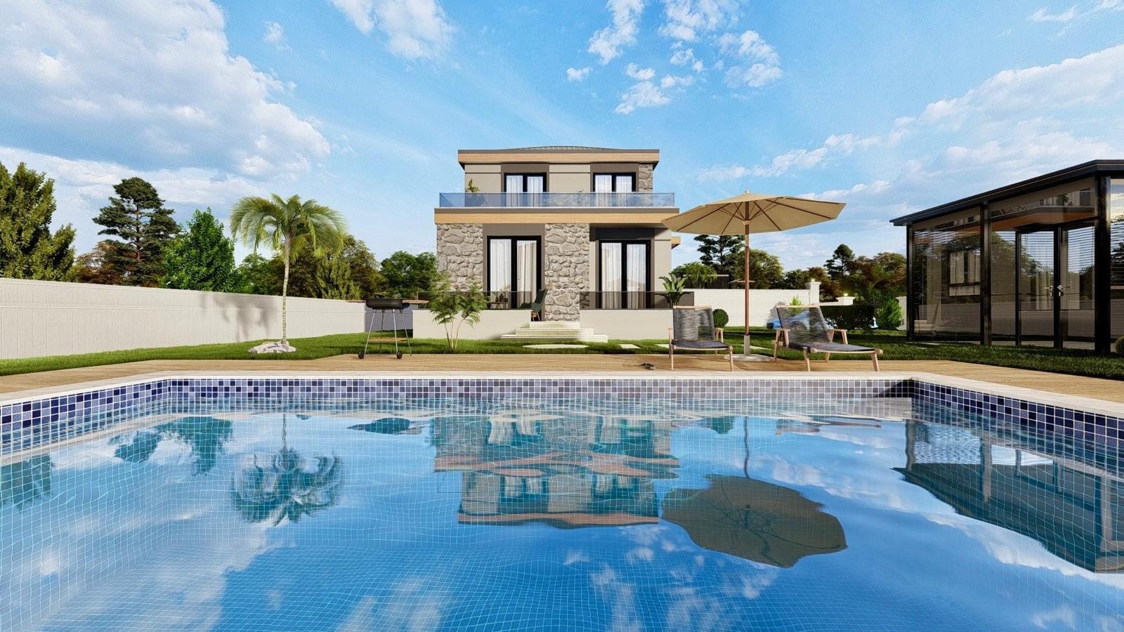 PANORAMİK DOĞA MANZARALI, PLAJA 10DK MESAFE, İMARLI-RUHSATLI-PROJELİ ARSALAR! 725m2 - KADIKÖY MH