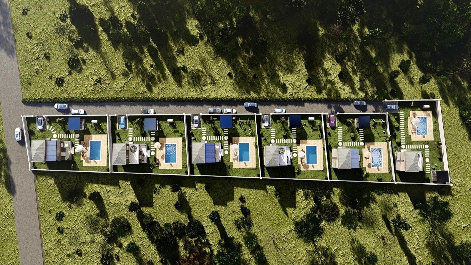 PANORAMİK DOĞA MANZARALI, PLAJA 10DK MESAFE, İMARLI-RUHSATLI-PROJELİ ARSALAR! 725m2 - KADIKÖY MH