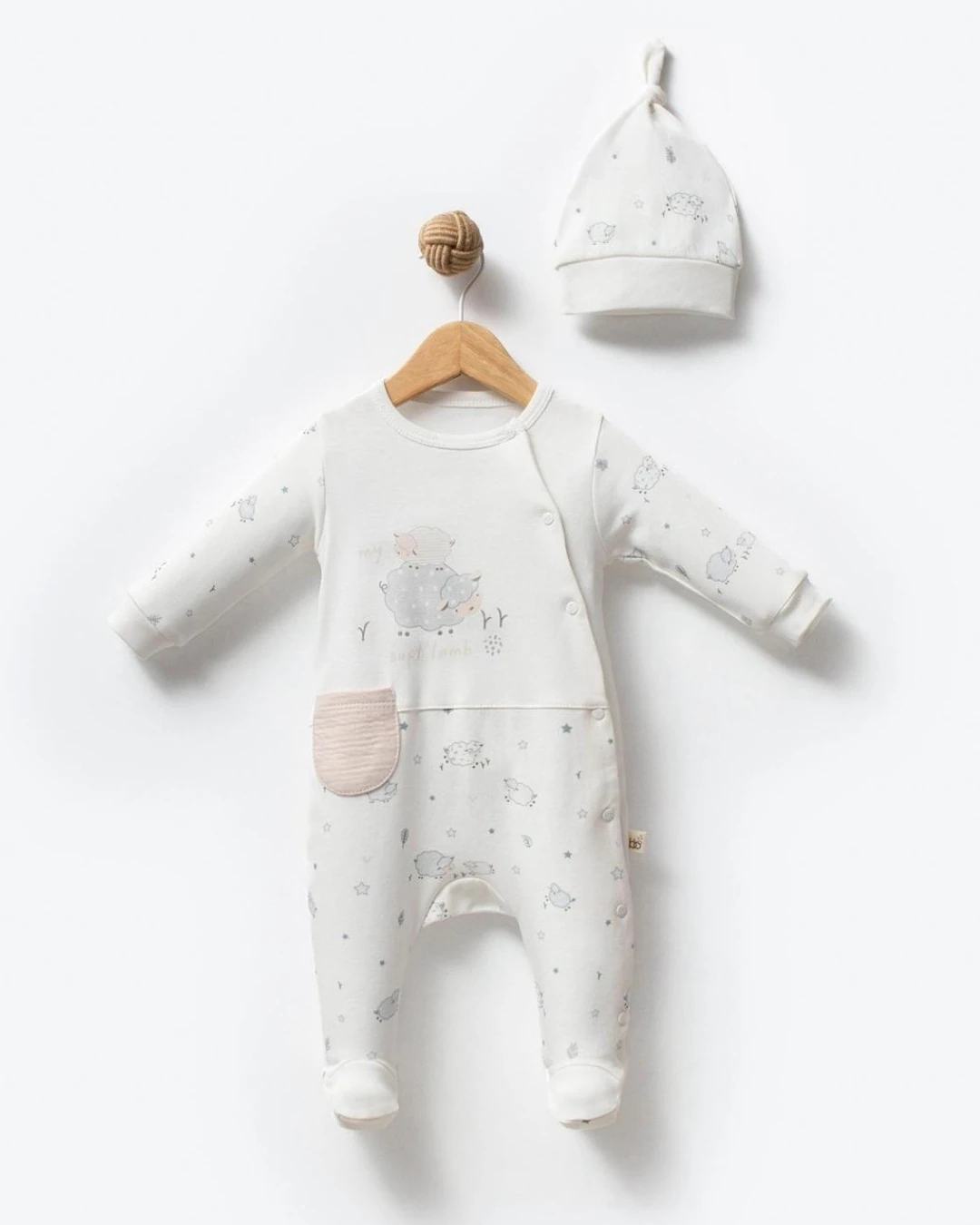 Soft Lamb Kuzulu Bebek Tulumu TLM272