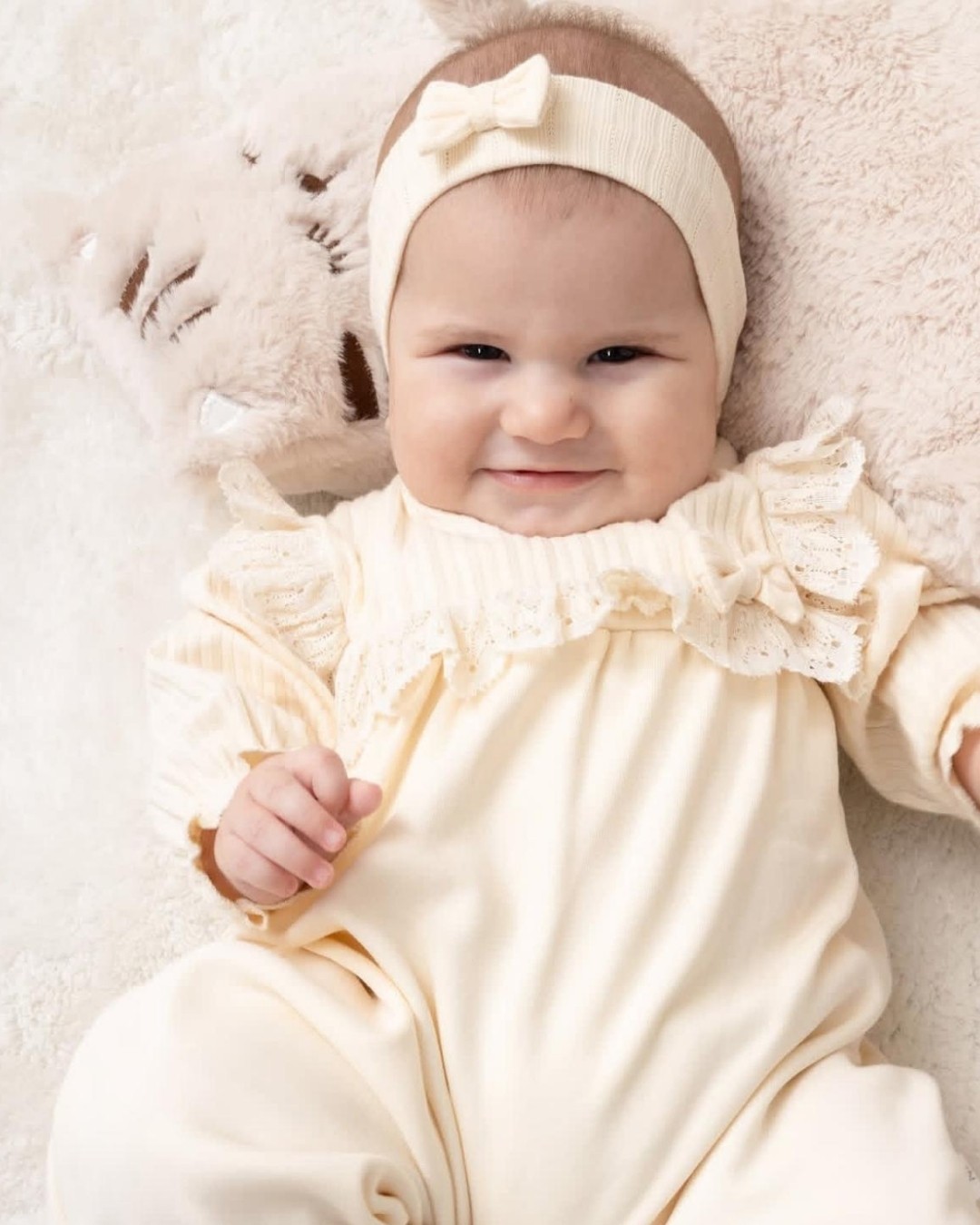 Soft Grace Kız Bebek Tulumu TLM155