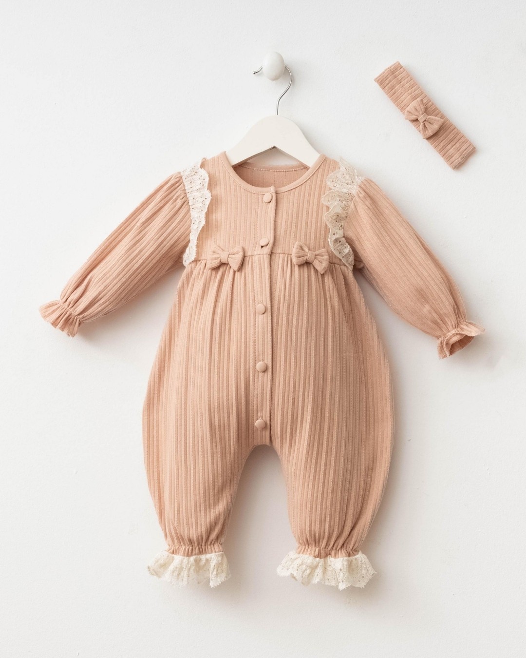 Little Sunggle Kız Bebek Tulumu TLM139