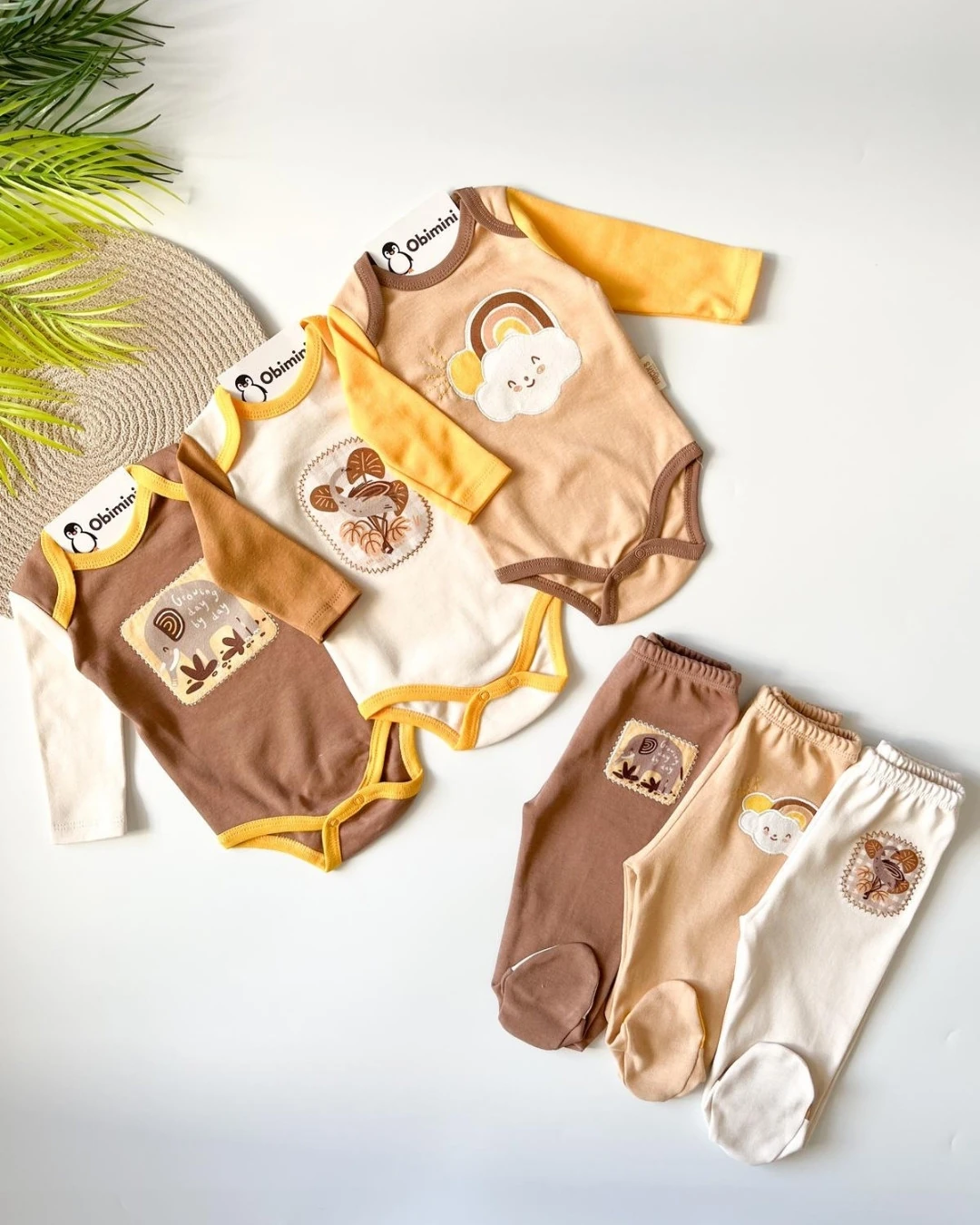 Gökkuşağı Desenli 6 Parça Takım AÜ135