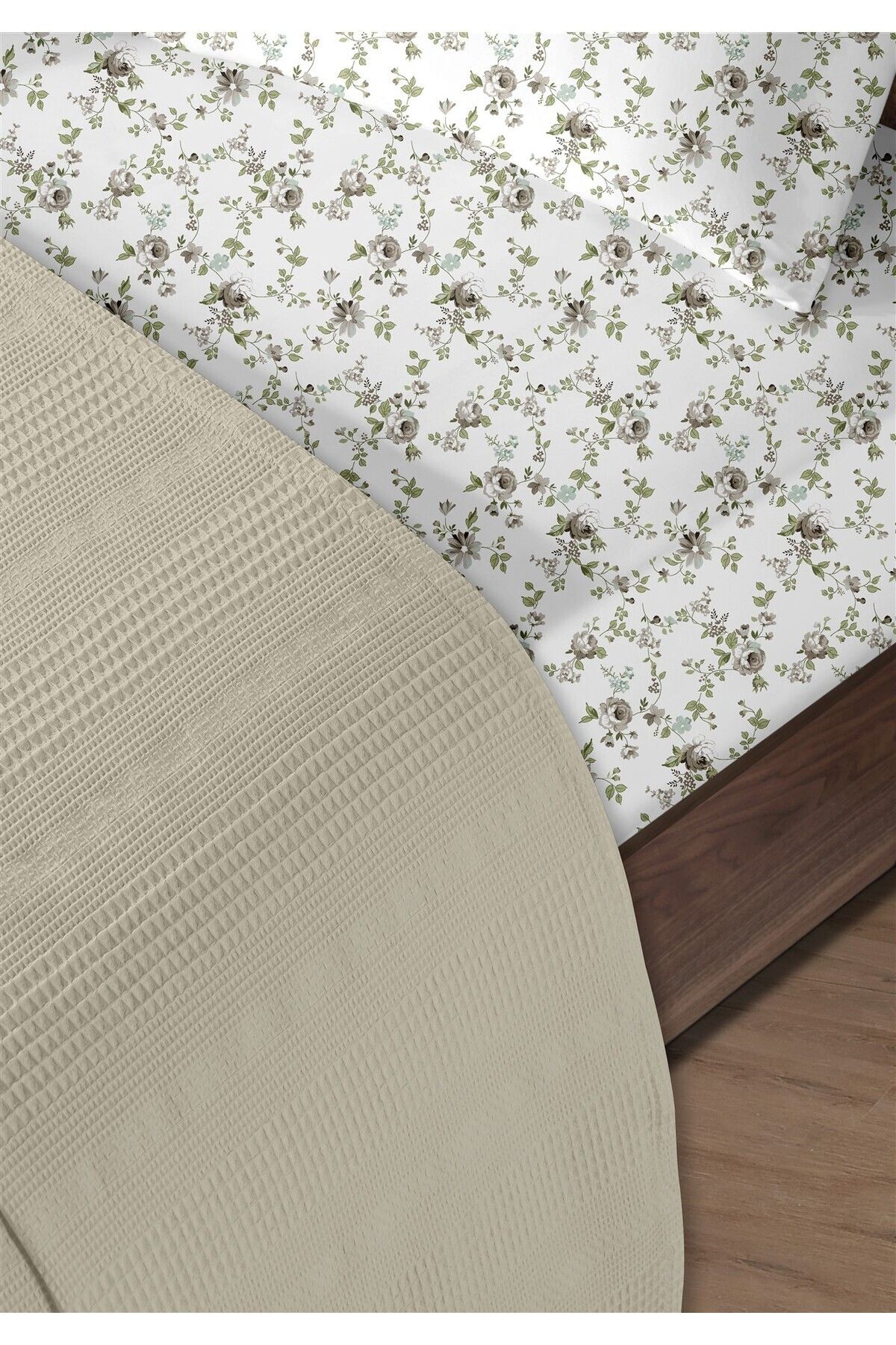 %100 Pamuk Exclusive  Tek Kişilik Pike Takımı 160 x 230 cm