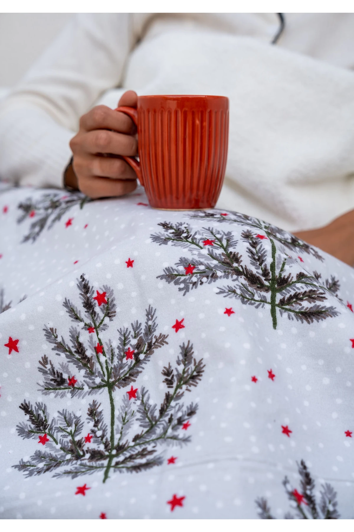 Sherpa Battaniye Çift Kişilik 200x230cm - kirmizi