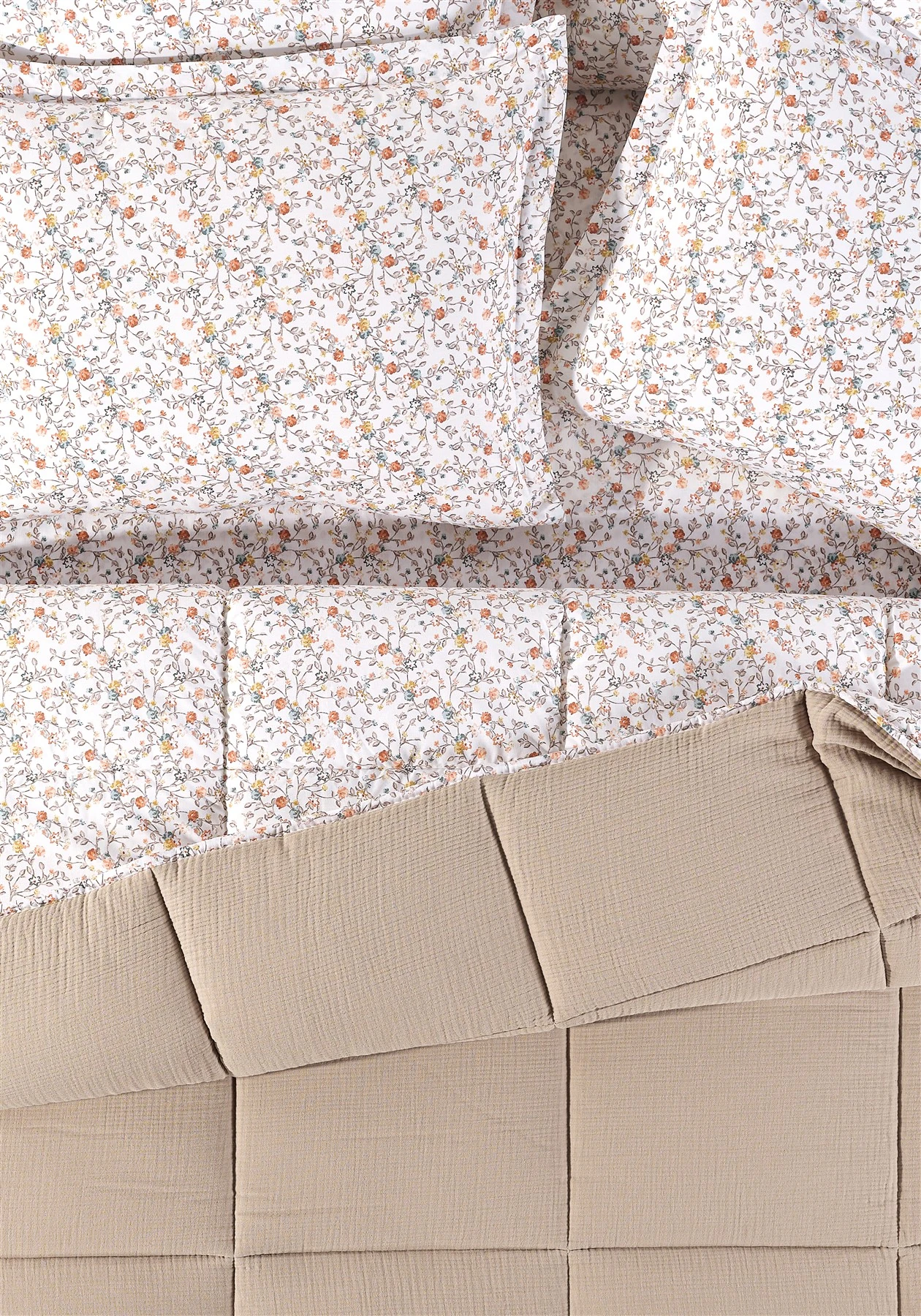 Andy Müslin Comfort Uyku Seti Çift Kişilik 95x215 cm - Bej