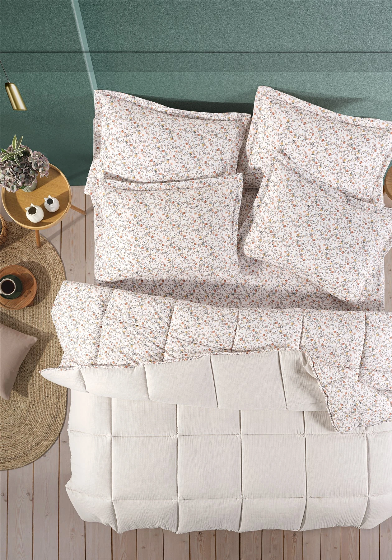 Andy Müslin Comfort Uyku Seti Çift Kişilik 95x215 cm - Ekru