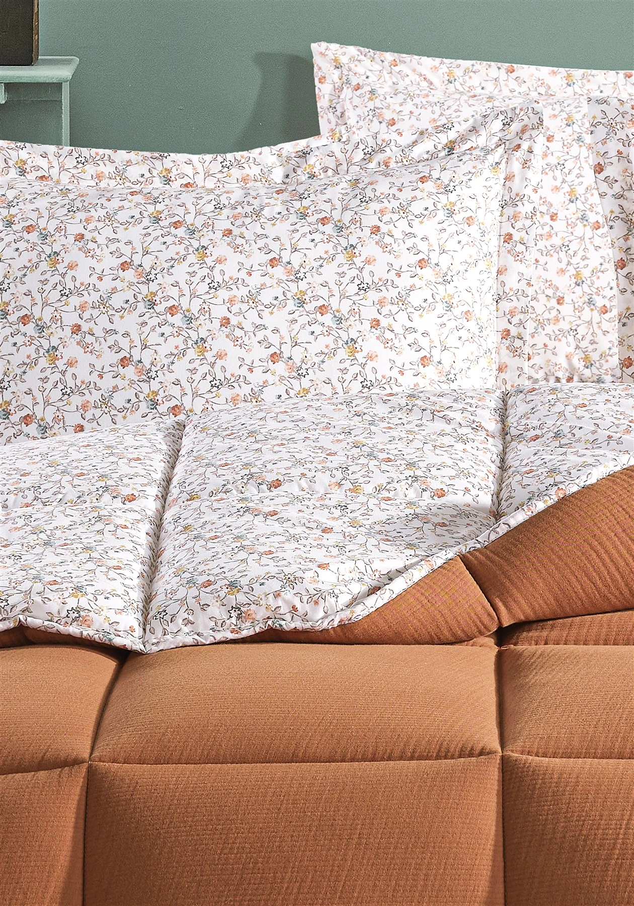 Andy Müslin Comfort Uyku Seti Çift Kişilik 95x215 cm - Kahve