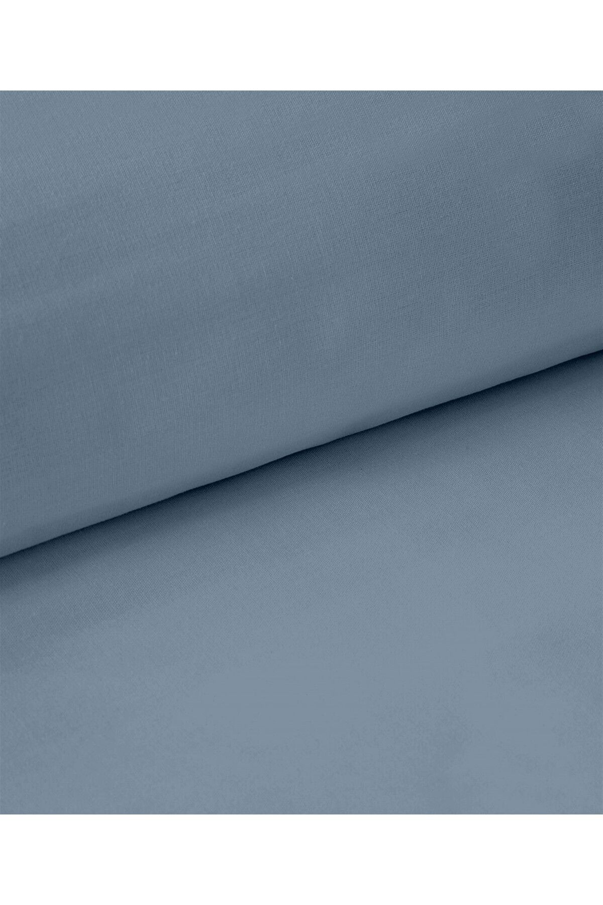 Organik Pamuk Akfil Nevresim Seti Çift Kişilik 200x220 cm - İndi̇go