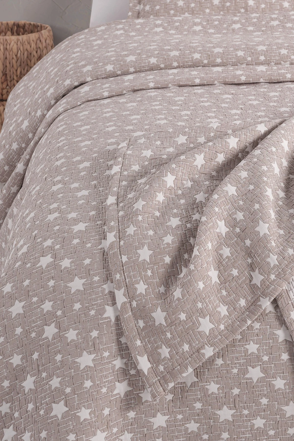 Lua Jakarlı Yatak Örtüsü Seti Çift Kişilik  230x240 cm