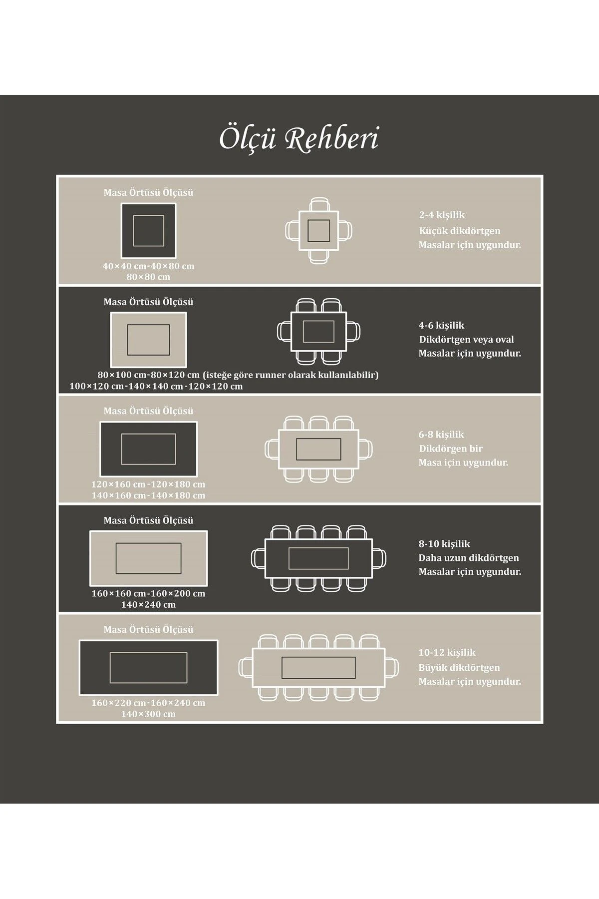 Canvas Ekose  Sıvı Geçirmez Leke Tutmaz Masa Örtüsü