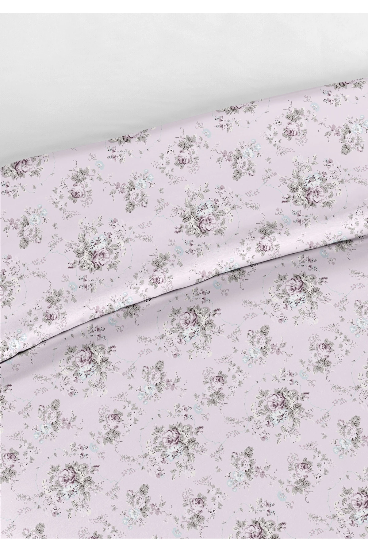 %100 Pamuk Akfil Desenli Çift Kişilik Nevresim Seti 200x220cm