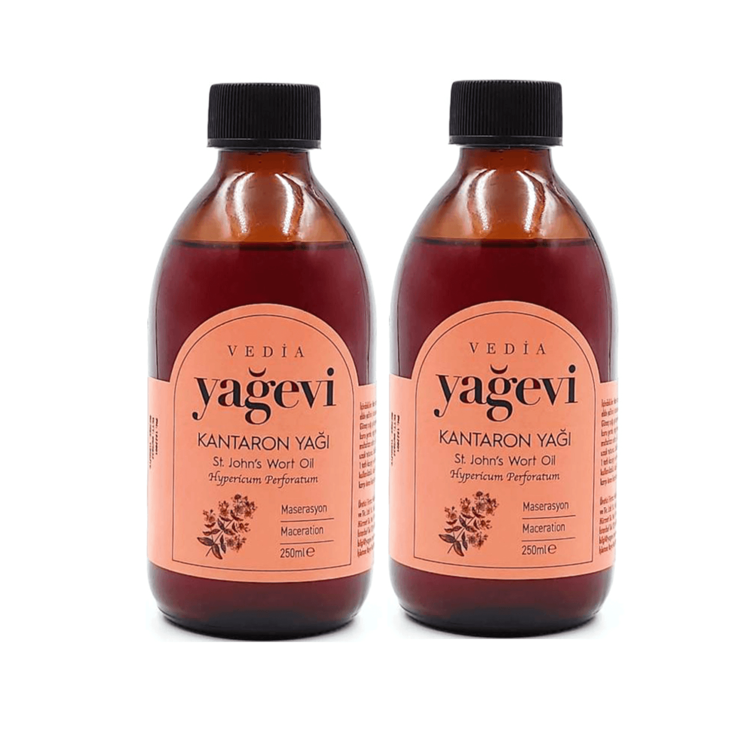 Kantaron Yağı 2x250 ml Set - Yağevi