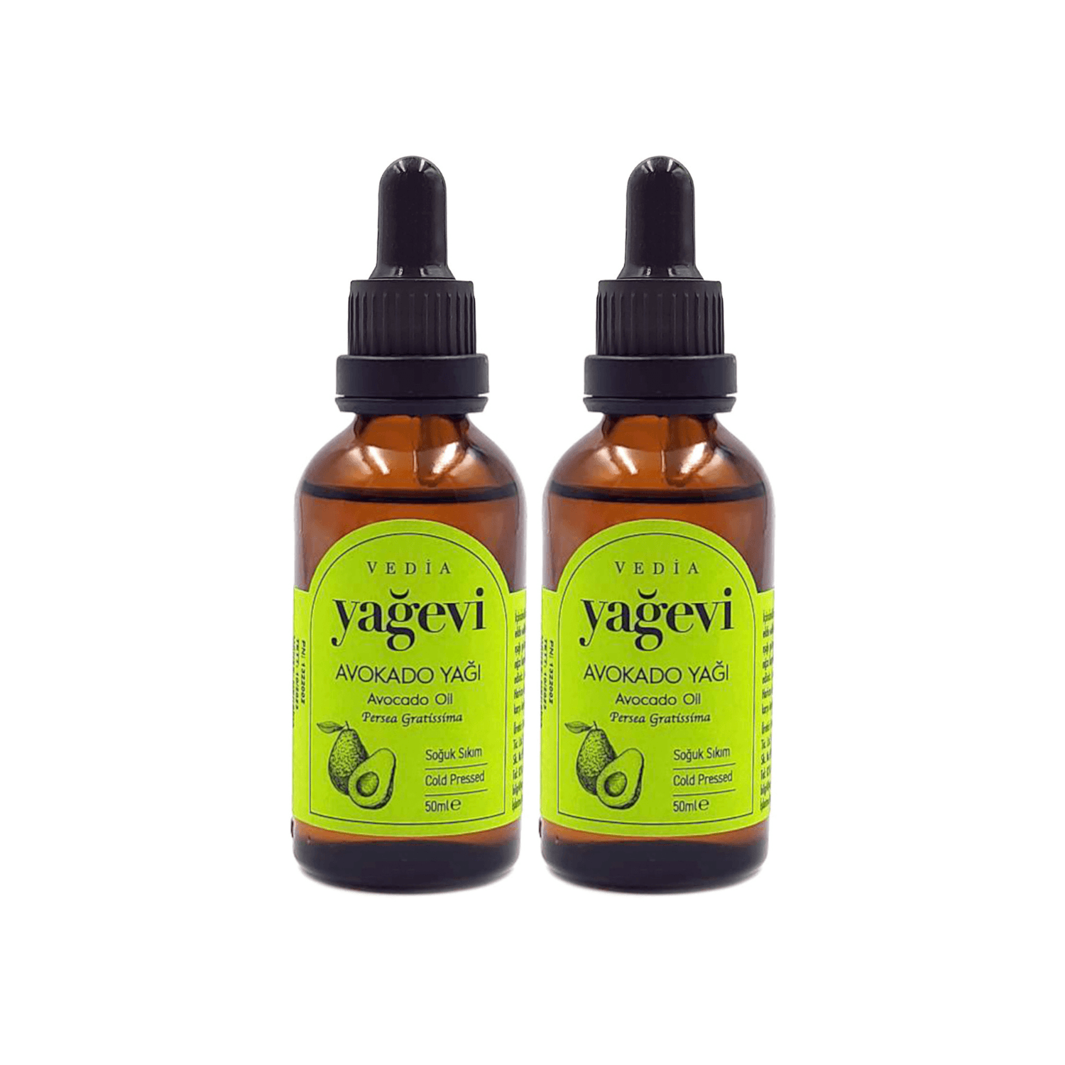 Avokado yağı 2x50 ml Set - Yağevi