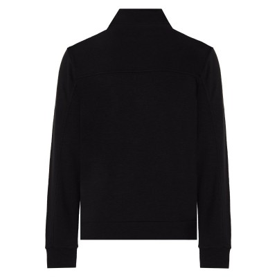 Este Marin Ortakent Viskon Siyah Renk Fermuarlı Sweatshirt