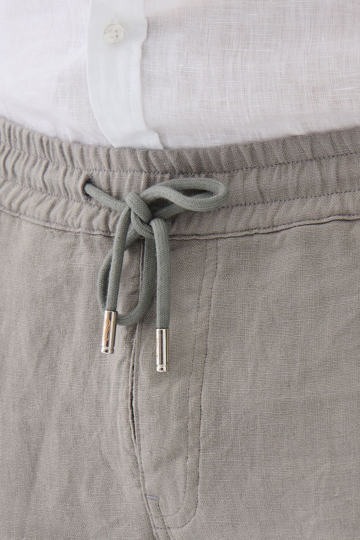 Este Marin Halikarnas Keten Jogger Pantalon - gri