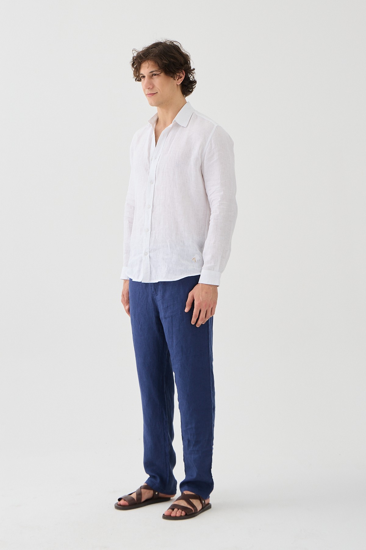 Este Marin Halikarnas Keten Jogger Pantalon - lacivert