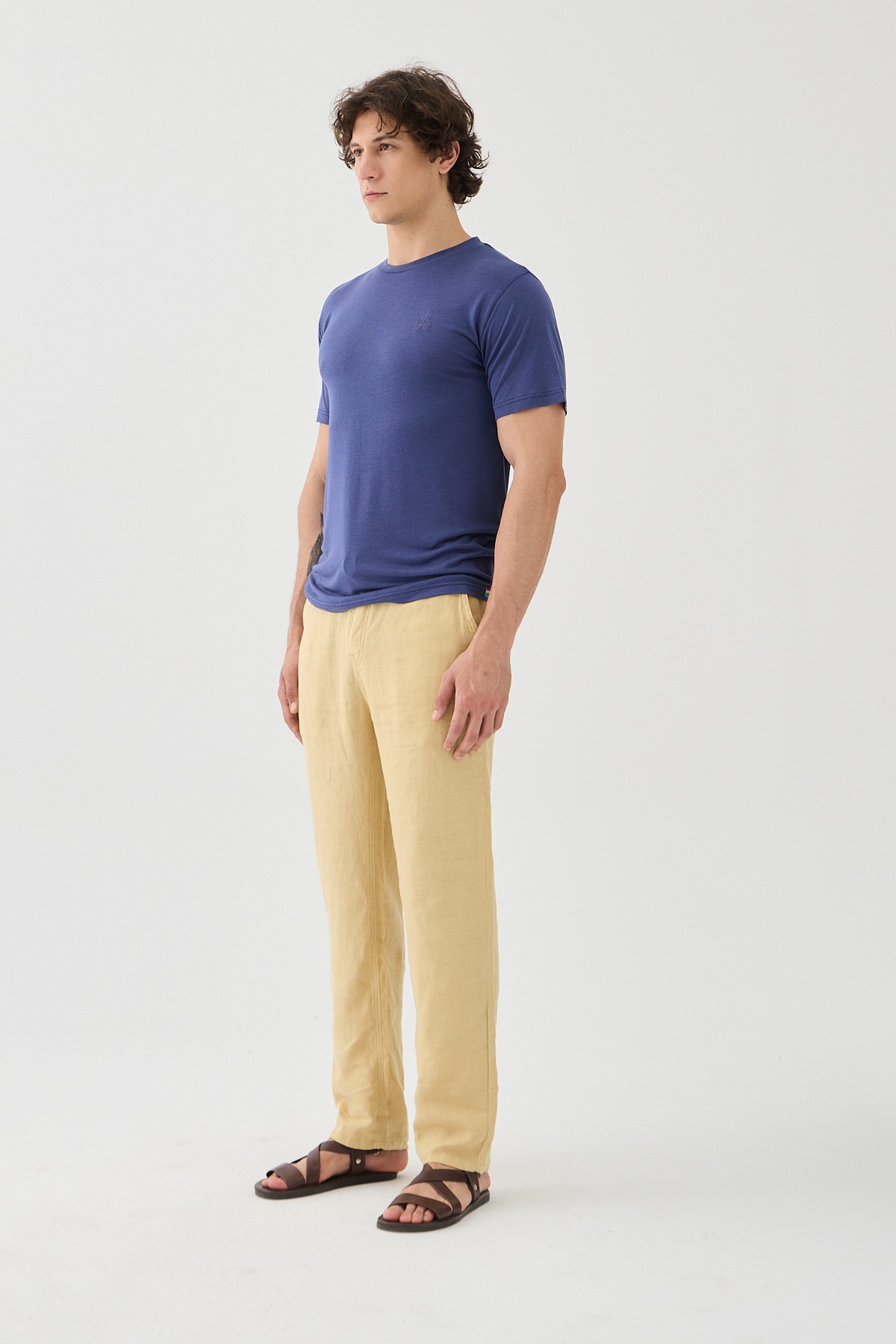 Este Marin Halikarnas Keten Jogger Pantalon