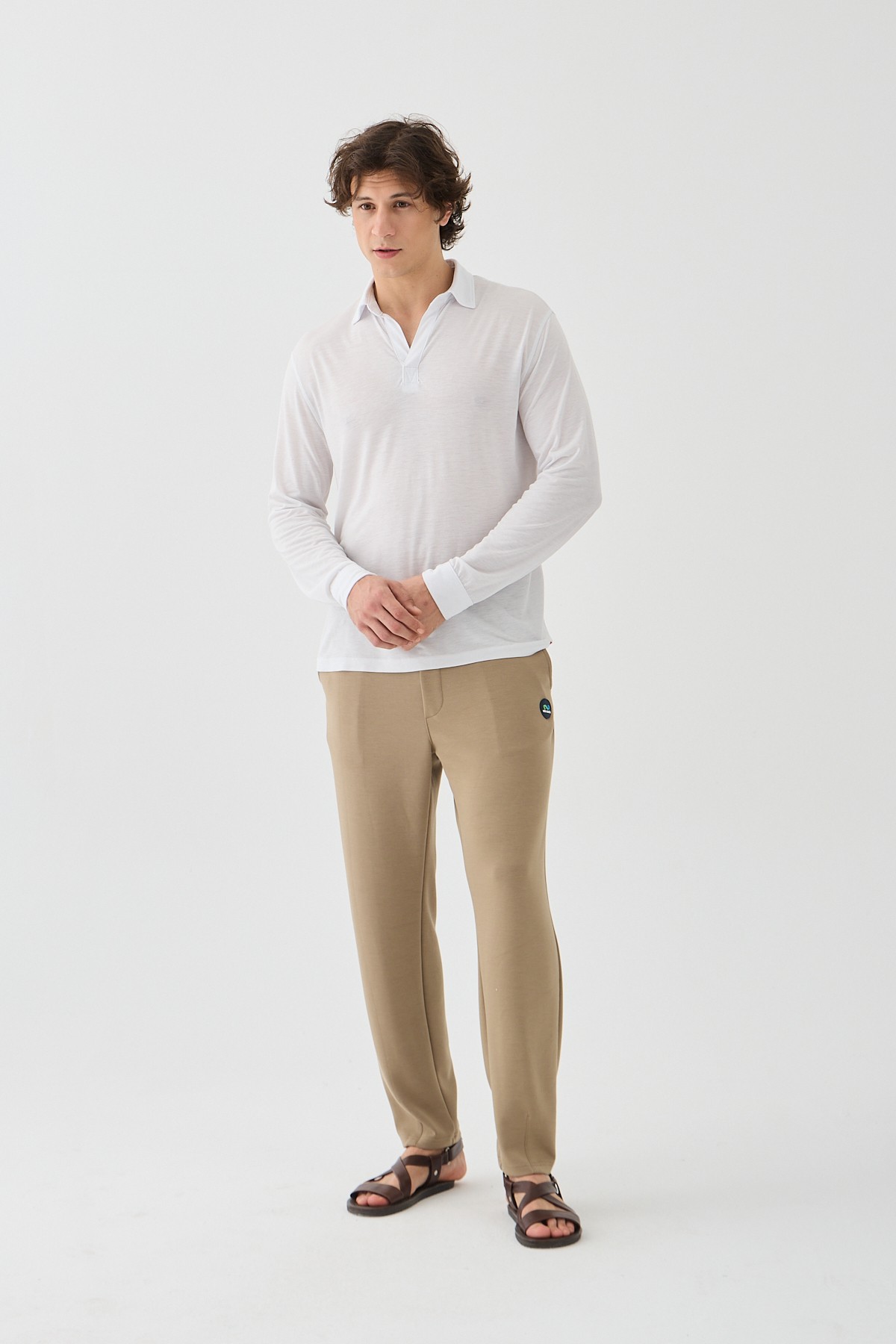 Gümüşlük Viscon Bej Jogger Pantolon