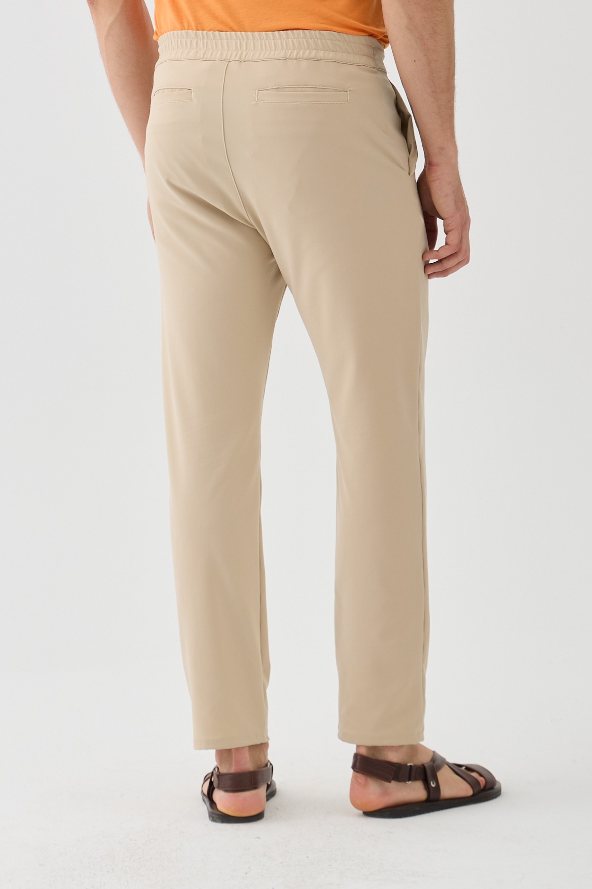 Akyarlar Bej Jogger Pantolon