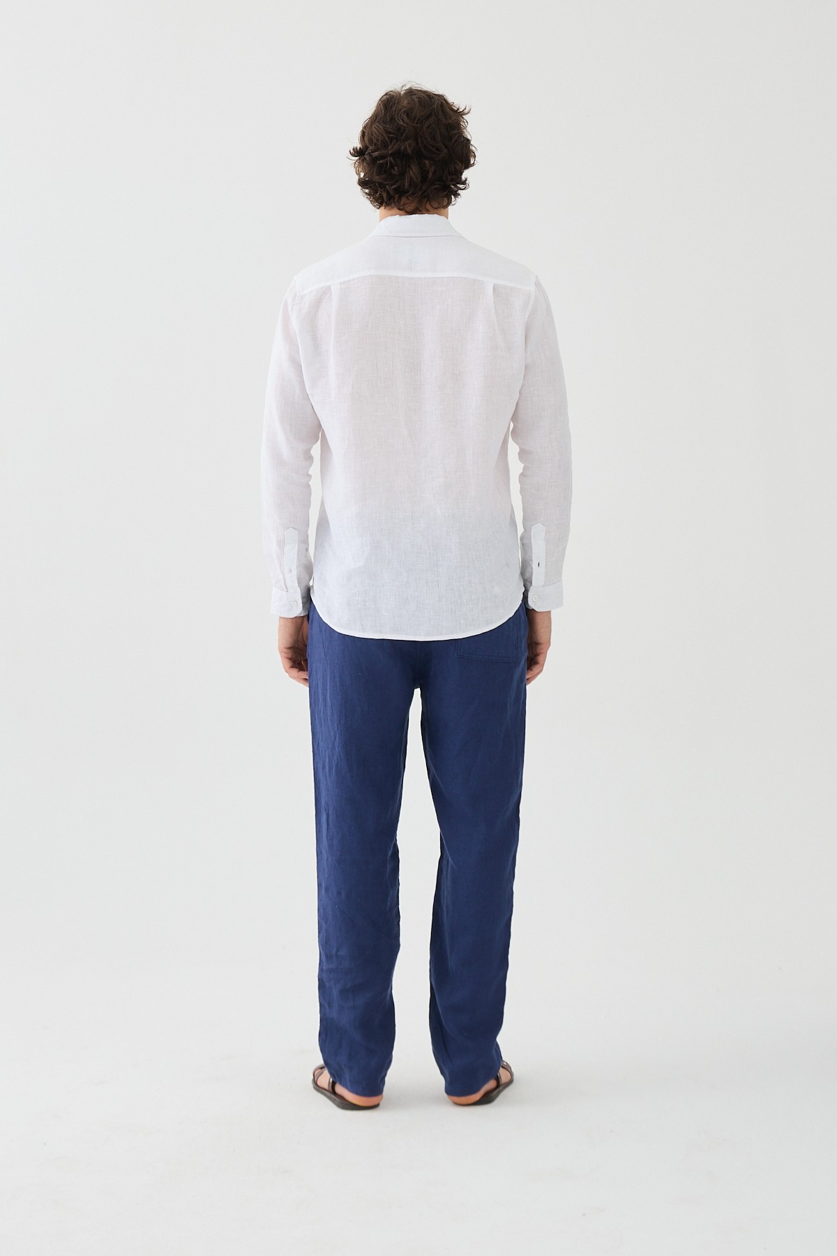 Este Marin Halikarnas Keten Jogger Pantalon - lacivert