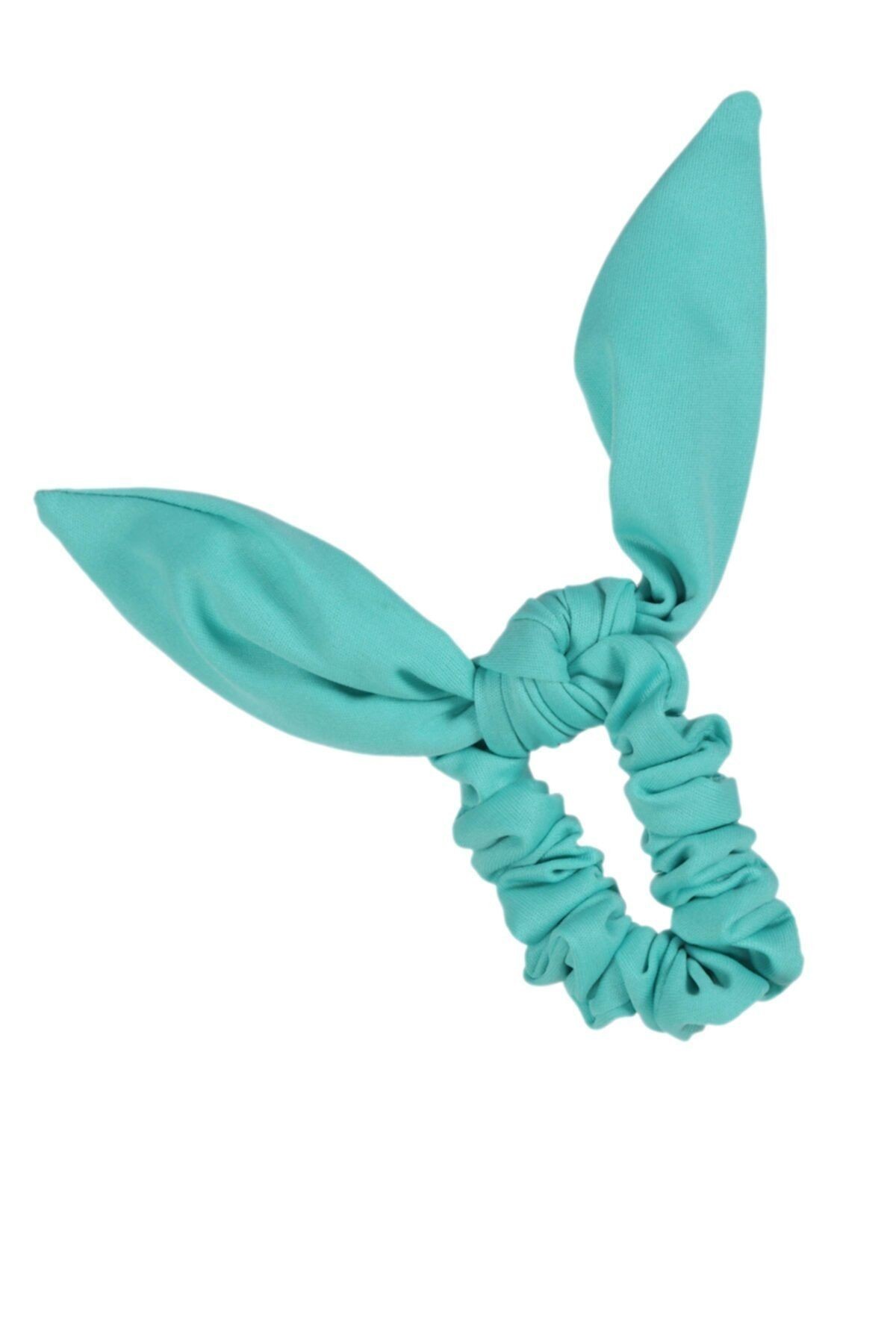 Hahai Kadın Tavşan Kulağı Scrunchie Toka