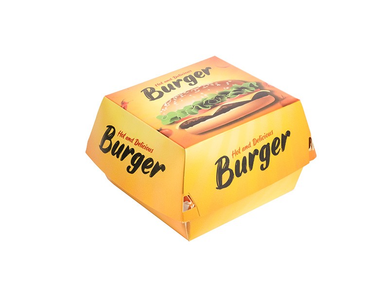 Hamburger Kutusu 9x9x7 cm (Küçük) - 100’lü