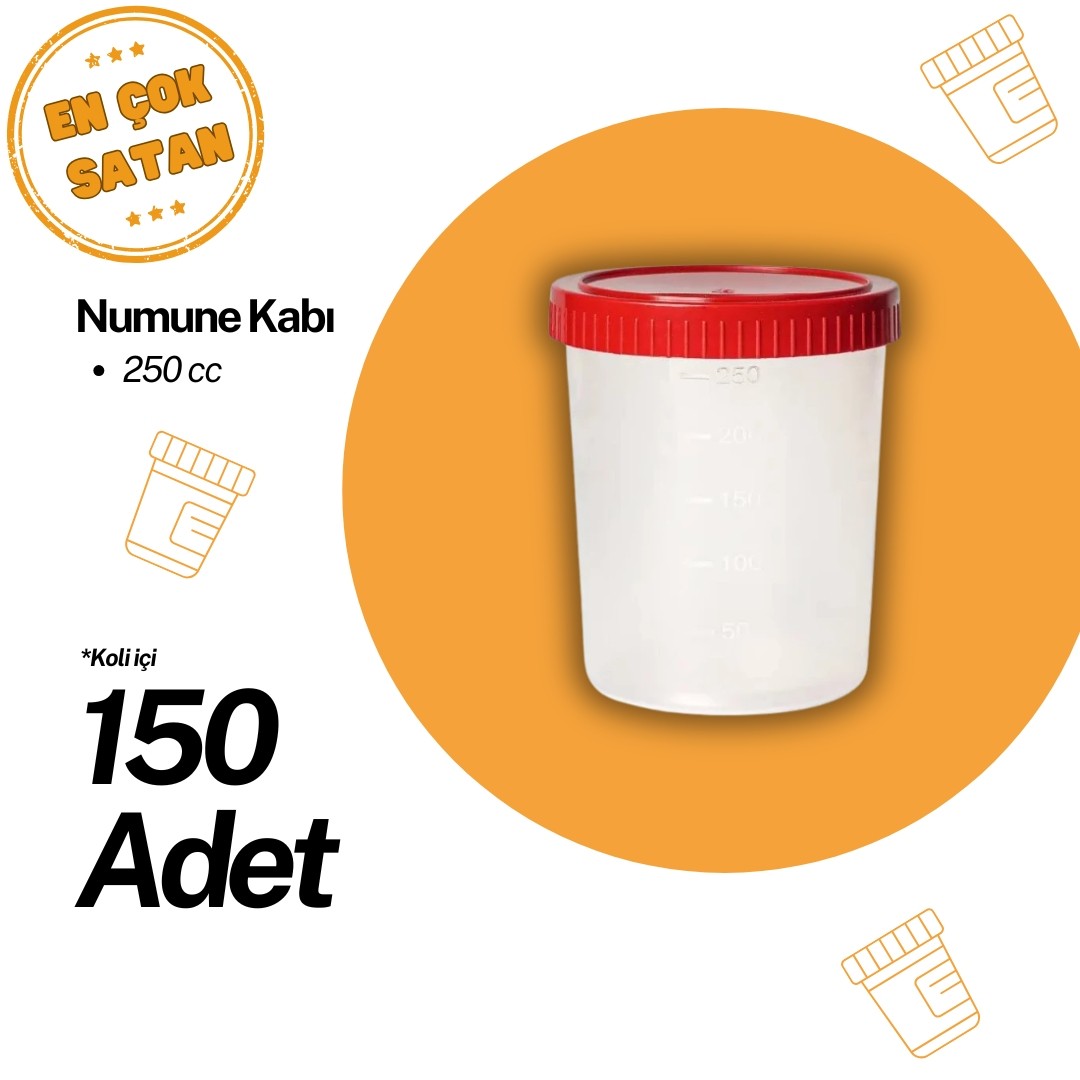 Numune Kabı 250 CC