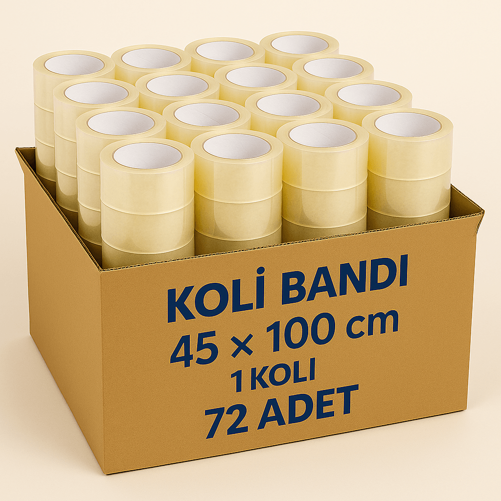 Koli Bandı 45 x 100 cm – 1 Koli (72 Adet)