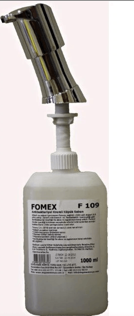 Fomex Tezgahüstü F203 Köpük Dispenseri Krom Aparatı 