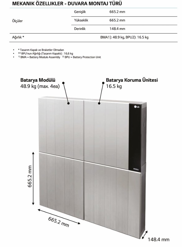 LG FLEX 12.9 KWH BATARYA
