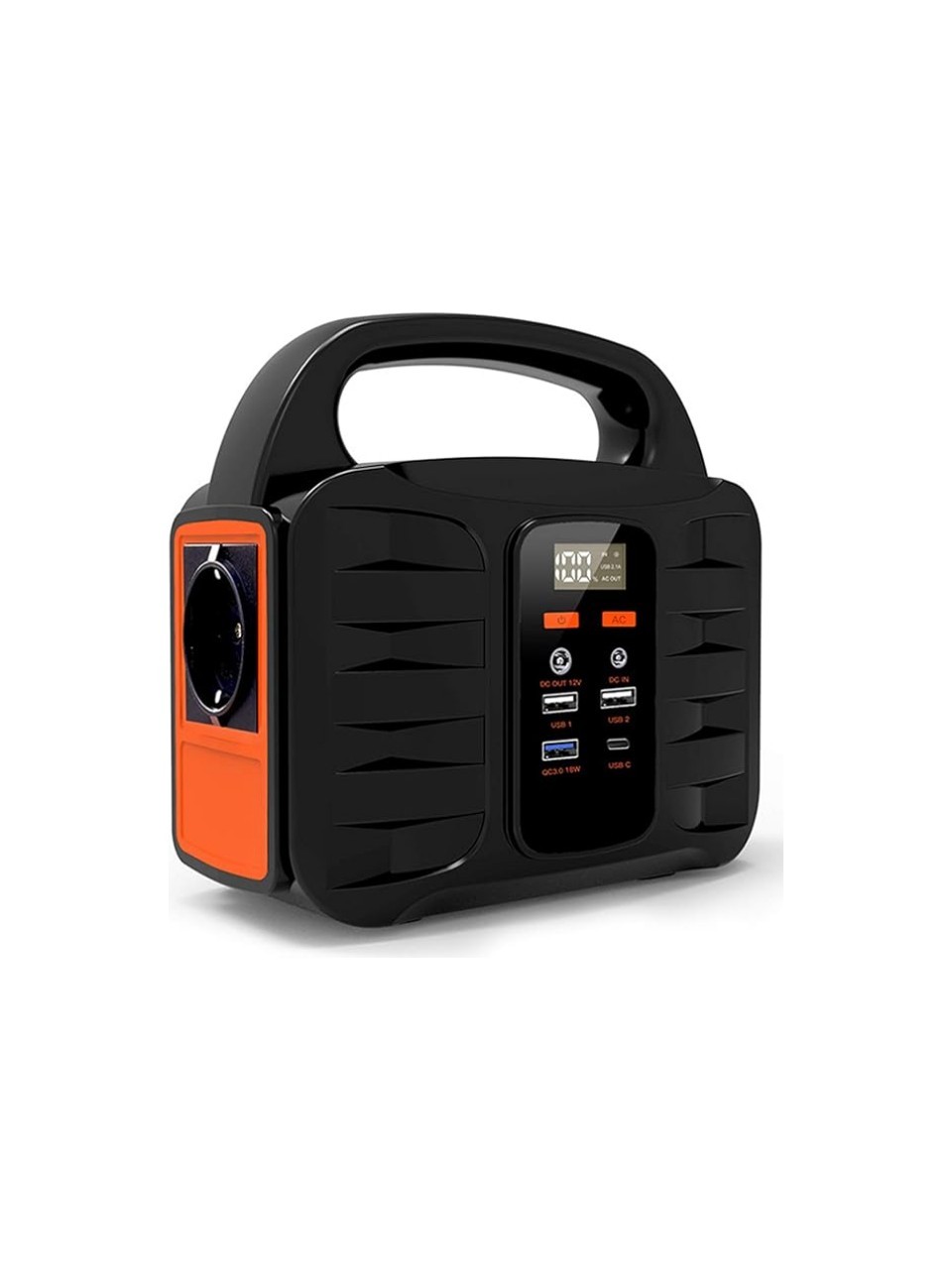 Portable SOLARECO 155 Watt Güç Istasyonu + Taşınabilir Solar Panel + Kamuflaj Çanta