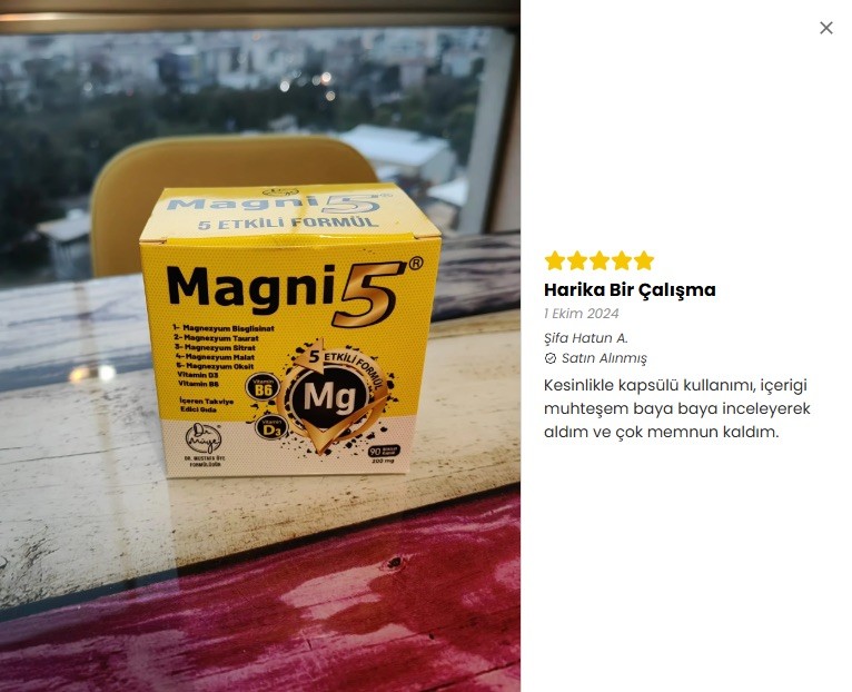 Magni5 - 5 Etkili Formül (3 Aylık)