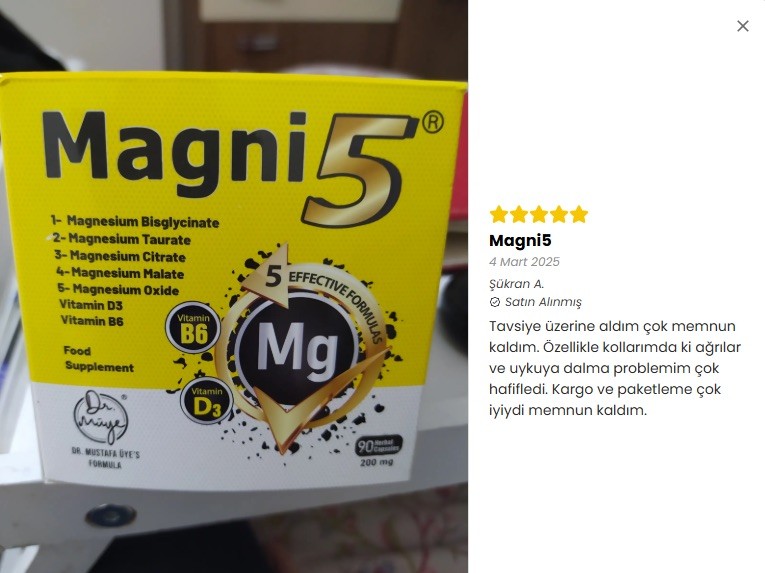 Magni5 - 5 Etkili Formül (3 Aylık)