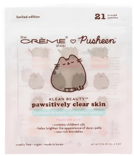 The Creme Shop The Creme Shop Pusheen Pawsitively Clear Skin Hydrocolloid Patches