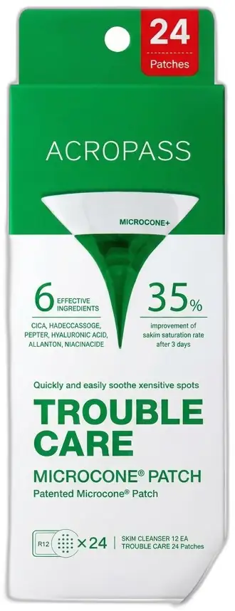 ACROPASS Trouble Care Microcone Patch · 24 Adet