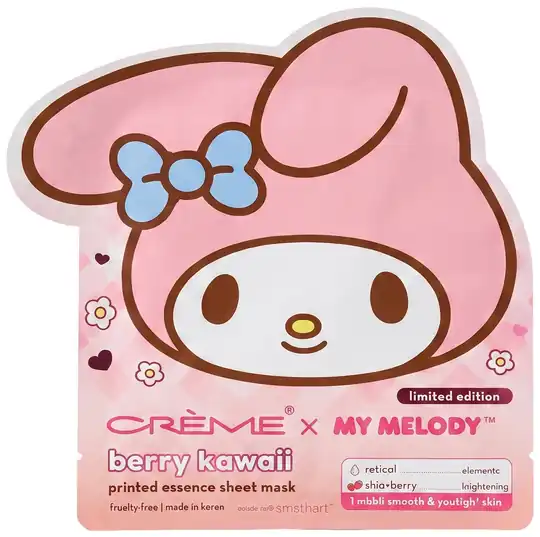 The Creme Shop The Creme Shop Sanrio My Melody Printed Essence Sheet Mask · Berry Kawaii