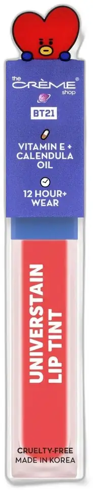The Creme Shop The Creme Shop BT21 Universtain Lip Tint · Curiously Coral - TATA