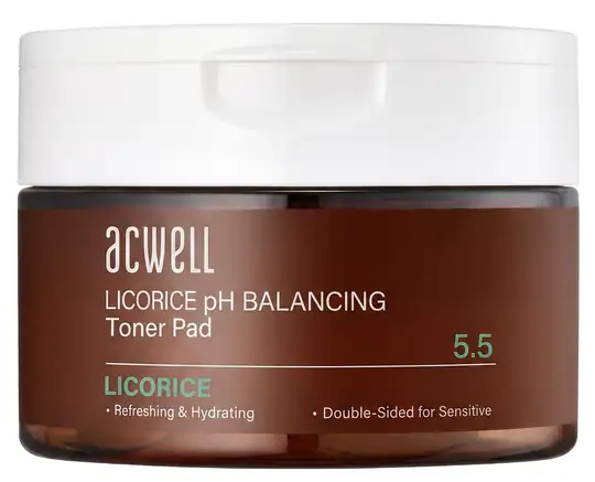 Acwell Licorice pH Balancing Toner Pad 70 pcs