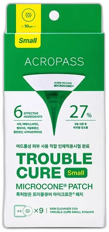 ACROPASS ACROPASS Trouble Care Microcone Patch · Small 9 Adet