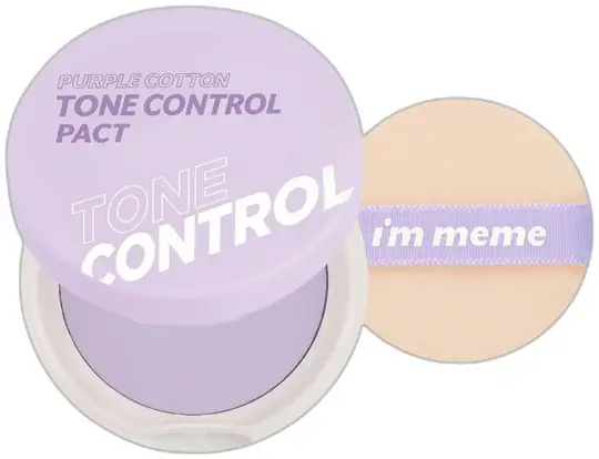 I'M MEME I'M MEME Purple Cotton Tone Control Pact