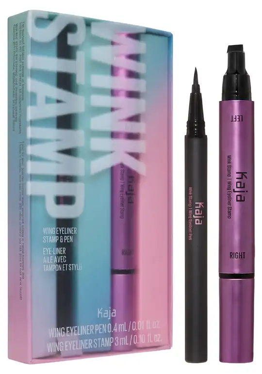 KAJA KAJA Wink Stamp Long · Dark Brown