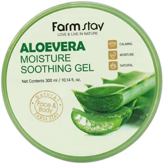 Farm Stay Farm Stay Moisture Soothing Gel 300ml · Snail · Aloevera 300ml