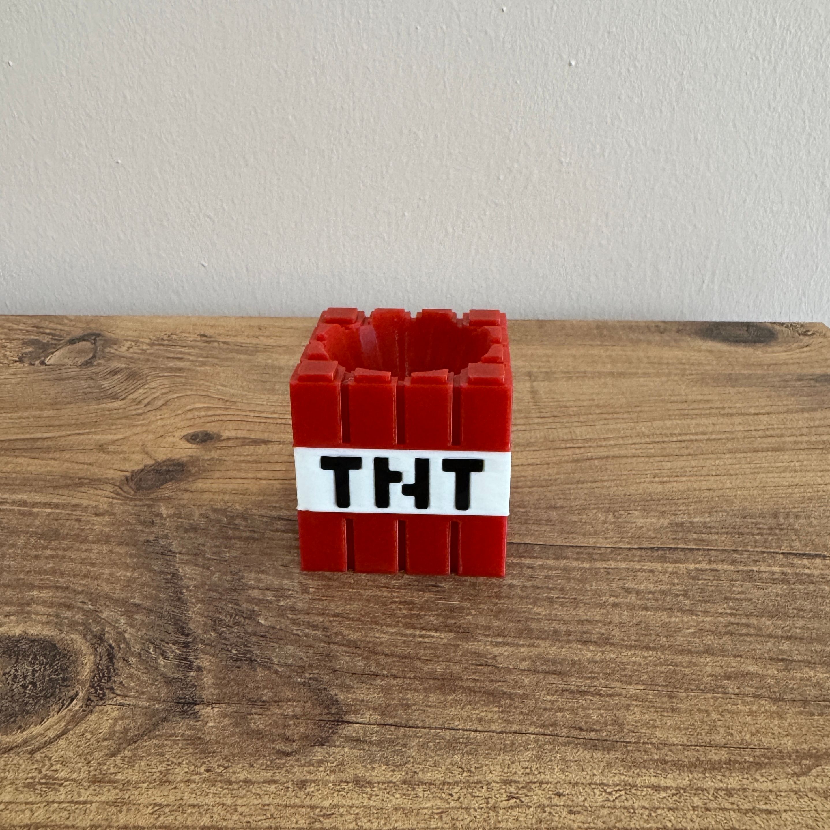 Minecraft TNT Yumurta Kabı Çocuklar İçin Kahvaltılık Yumurtalık, Yumurta Tutucu