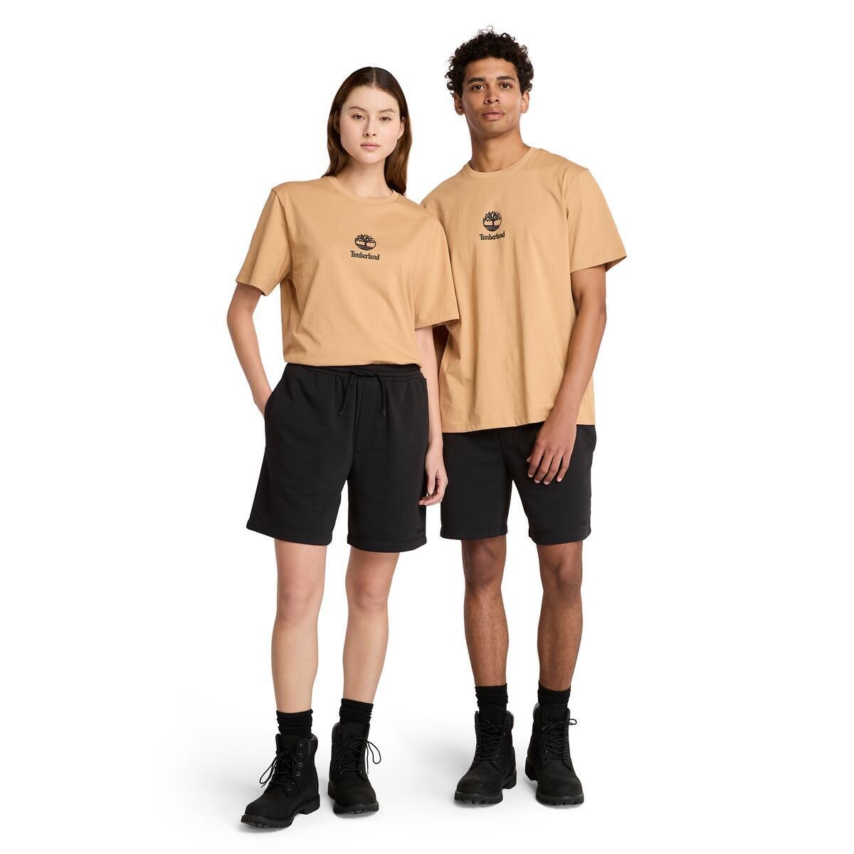 Timberland Logo Baskılı Erkek Kısa Kollu T-Shirt