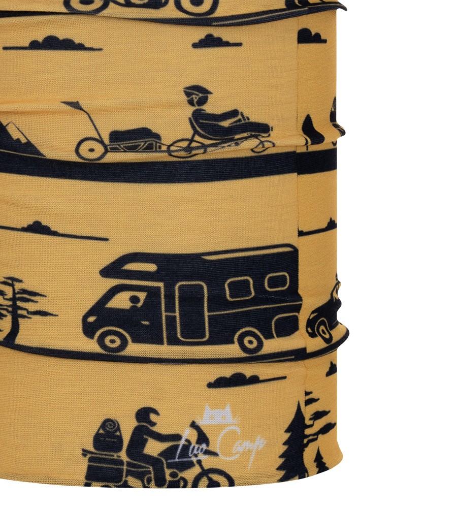 Luo Camp Driving Unisex Sarı Buff