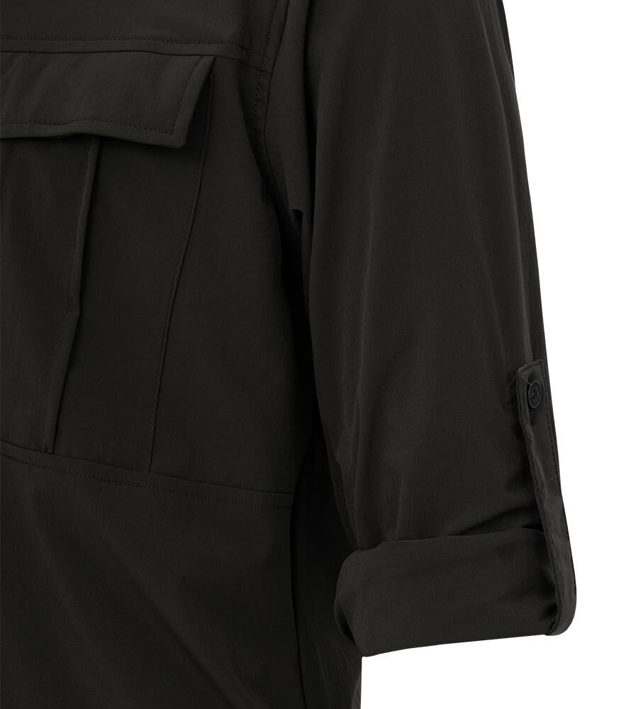 Luo Camp Tex-Tech Erkek Uzun Kollu Outdoor Gömlek - Khaki