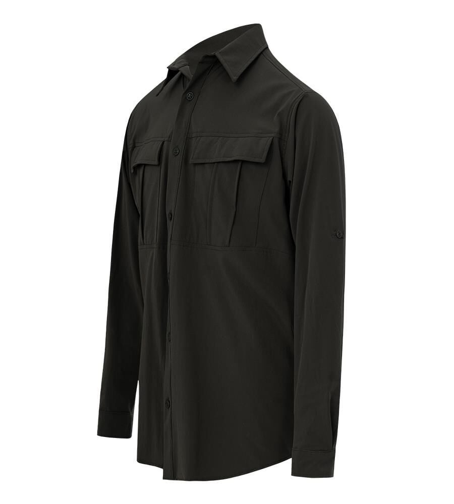 Luo Camp Tex-Tech Erkek Uzun Kollu Outdoor Gömlek - Khaki