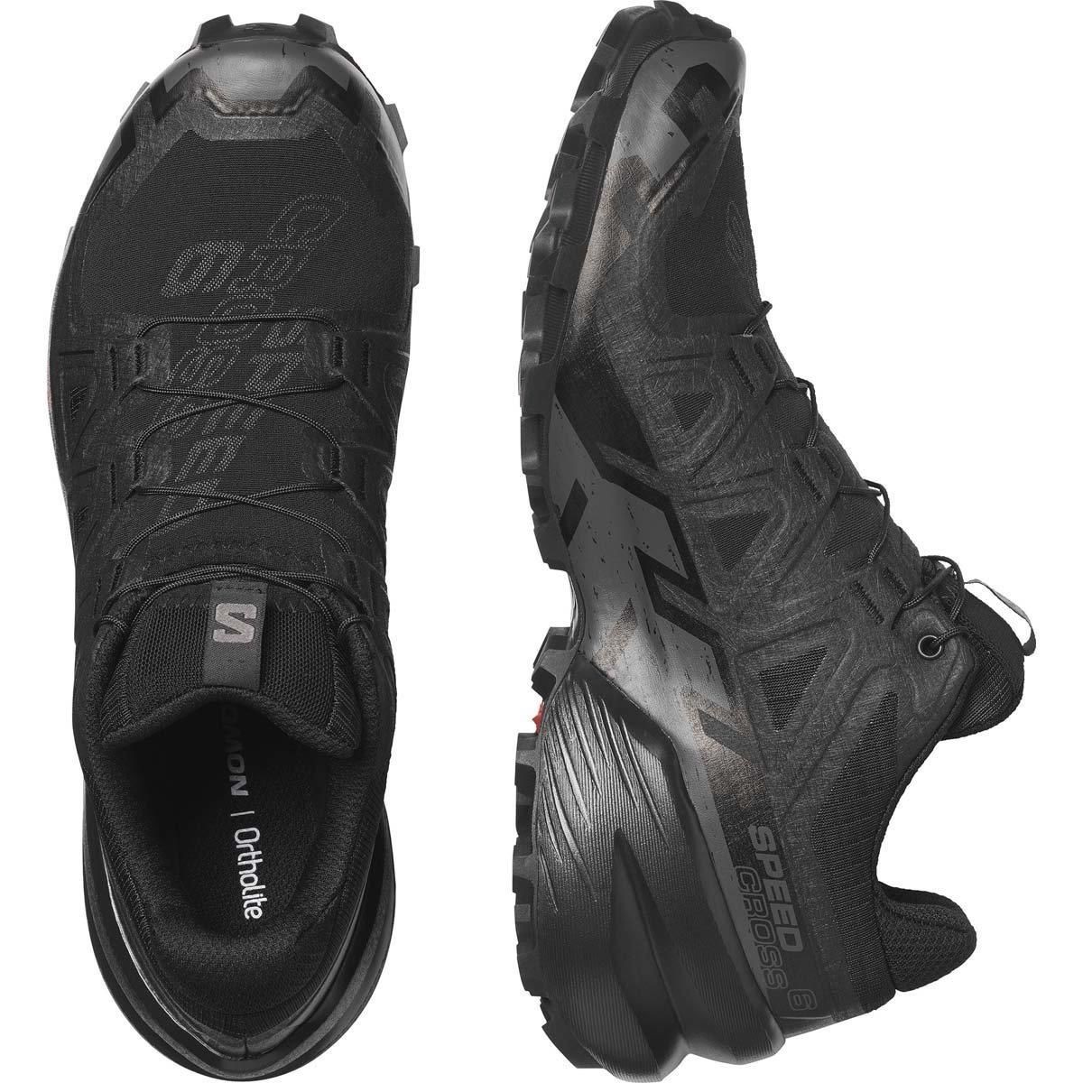 Salomon Speedcross 6 Erkek Patika Koşu Ayakkabısı - Black/Phantom